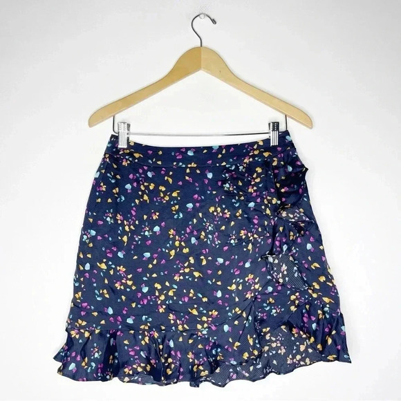 KARINA GRIMALDI x Revolve ARIEL PRINT CONFETTI MINI SKIRT SIZE M - Picture 2 of 6